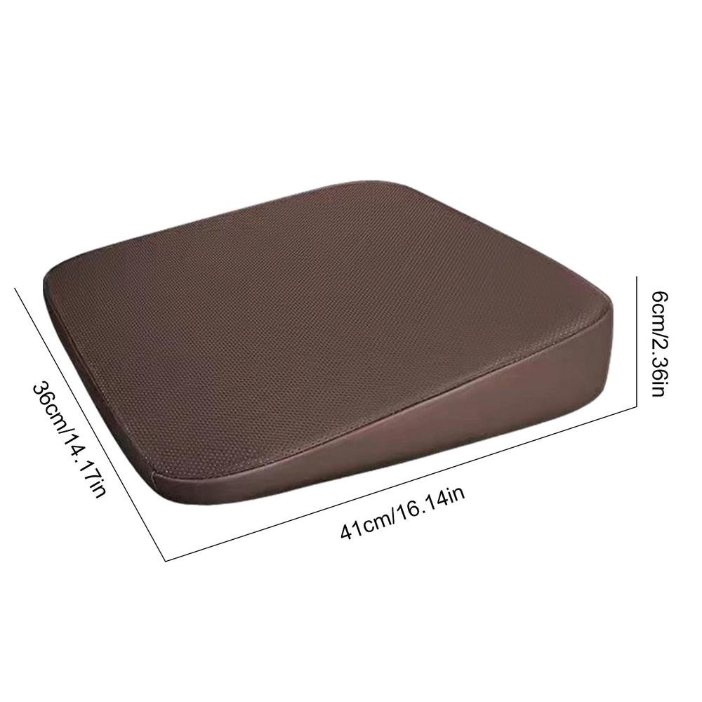 Wedge Seat Cushion 6/8CM Ergonomic Heightening Sloping Seat Booster Cushion Improve Driving Vision For Car Office Seat