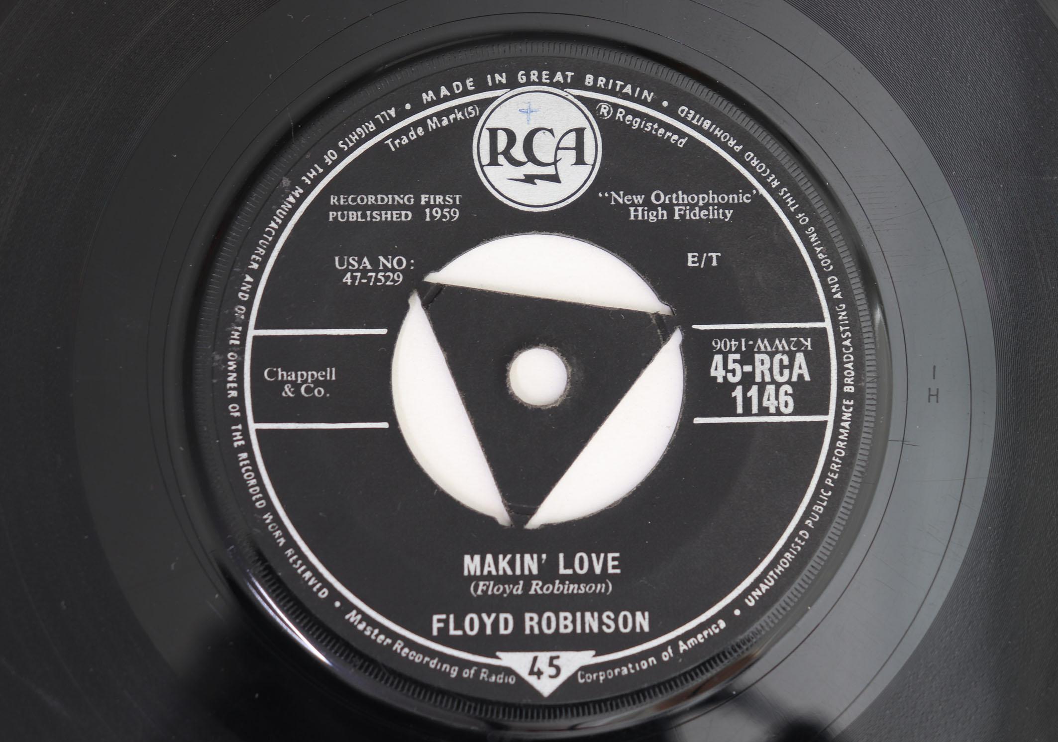 

7inch Record FLOYD ROBINSON - Makin Love / My Girl 45RCA1146 RCA 1959 UK Country Used