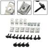 28Pcs Mixed/Set Engine Hood Screw Set Engine-Undertray Under Cover Clips Fitting Kit Fora4 B8 A5 8T