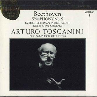 

CD ARTURO TOSCANINI - Beethoven Symphony No.9 BVCC7007 RCA Japan Classical Used