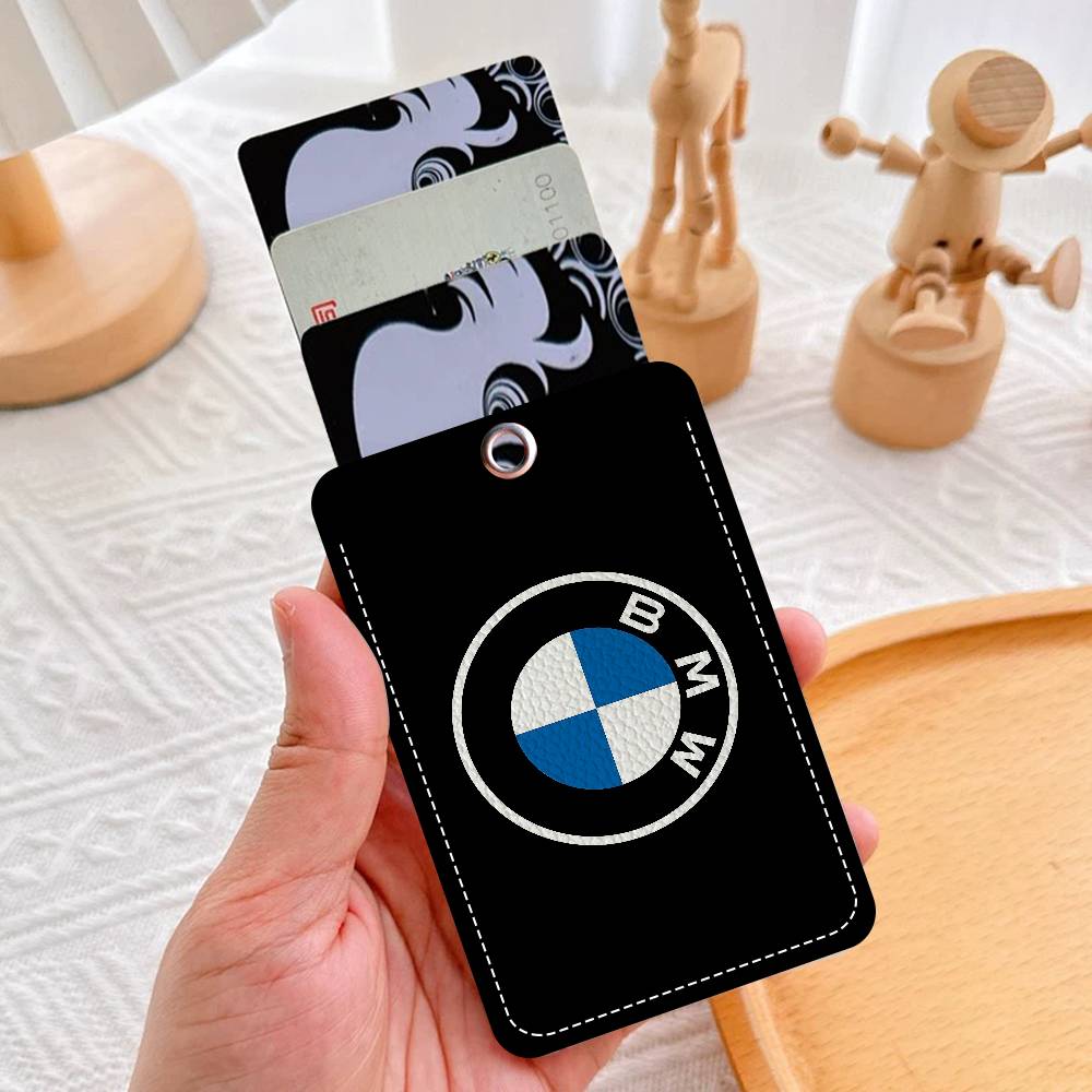 B-BMW-W Personalised Holder Suitable For Bank Card,Subway, Bus Card Wallet Card Case Badge Holder Keychain