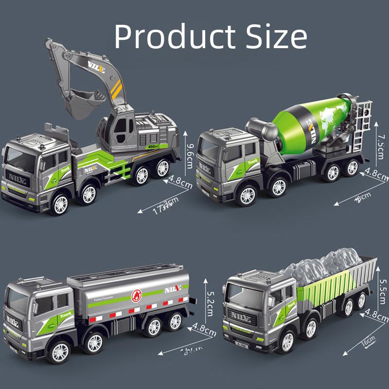Headstock Engineering Alloy Vehicle Model Excavator Truck Toy Inertia