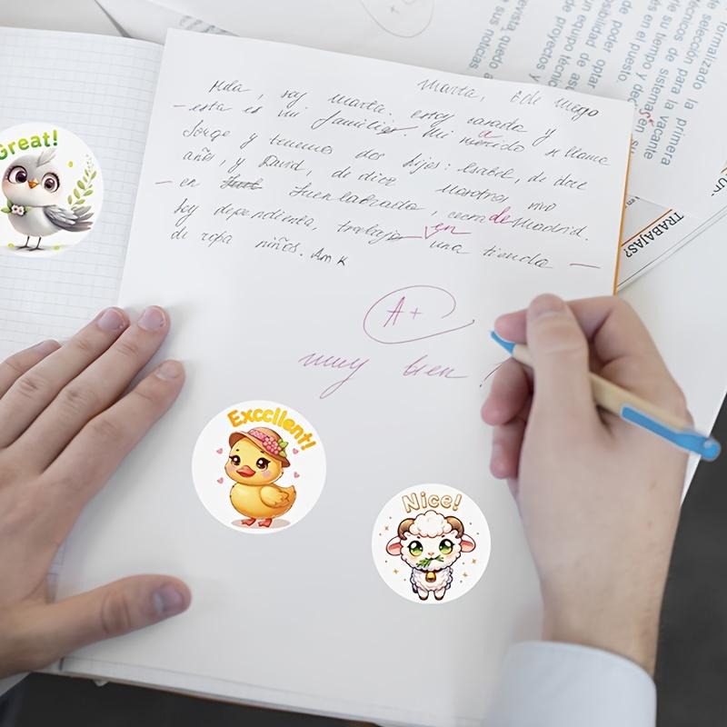 1 Roll Pack of Inspirational Animal Label Stickers