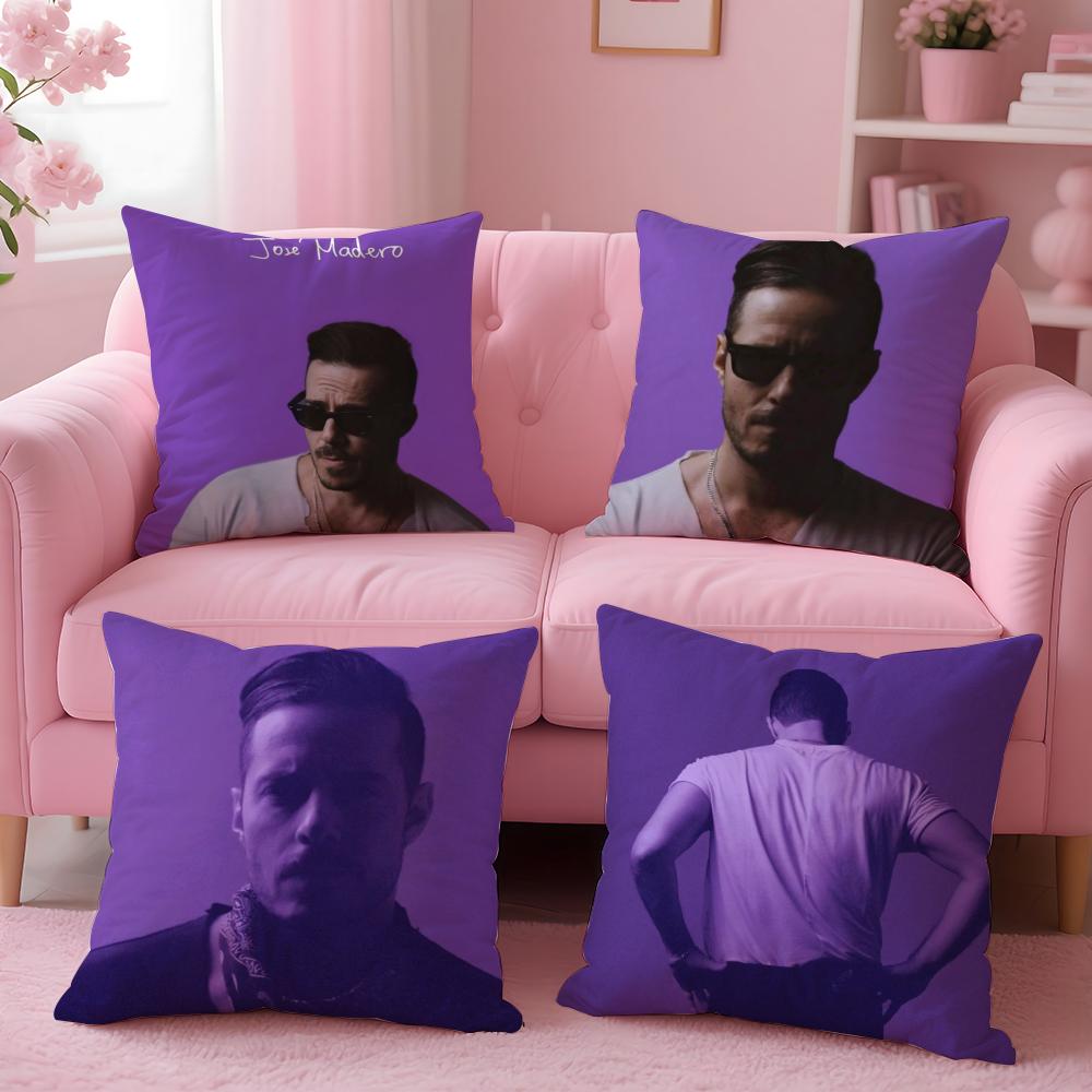 singer J-Jose Madero VizcainoS Cushion Cover Comfortable Reversible Pillow Cover Ideal for Car Sofa Bedroom & Beyond