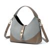 Ctrasting color niche design dumpling bag versatile commuter portable shoulder crossbody bag handbag