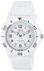 Citizen Q&Q Men's Analog Solar Watch, Water Resistant To 10 ATM, Urethane Strap, White, Model E02A-003VK