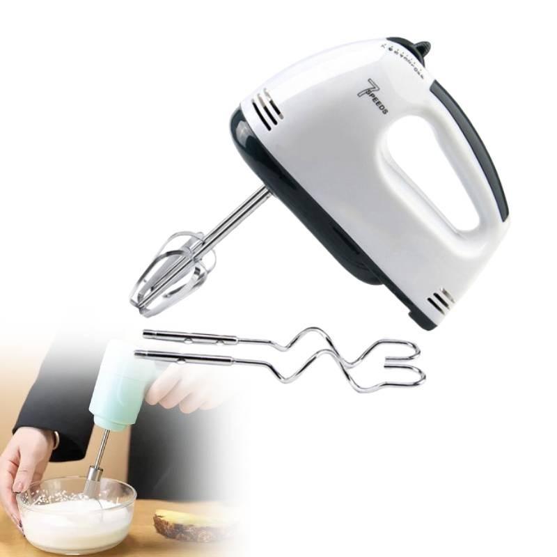 Electric 7 Powered Speed Kitchen Handheld Mixer Whisk Egg Beater Baking Cake