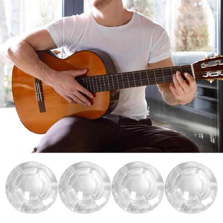 10Pcs Electric Guitar Effects Pedal Protector Set Guitar Effects Pedal Footswitch Transparent Guitar Effects Pedal Caps