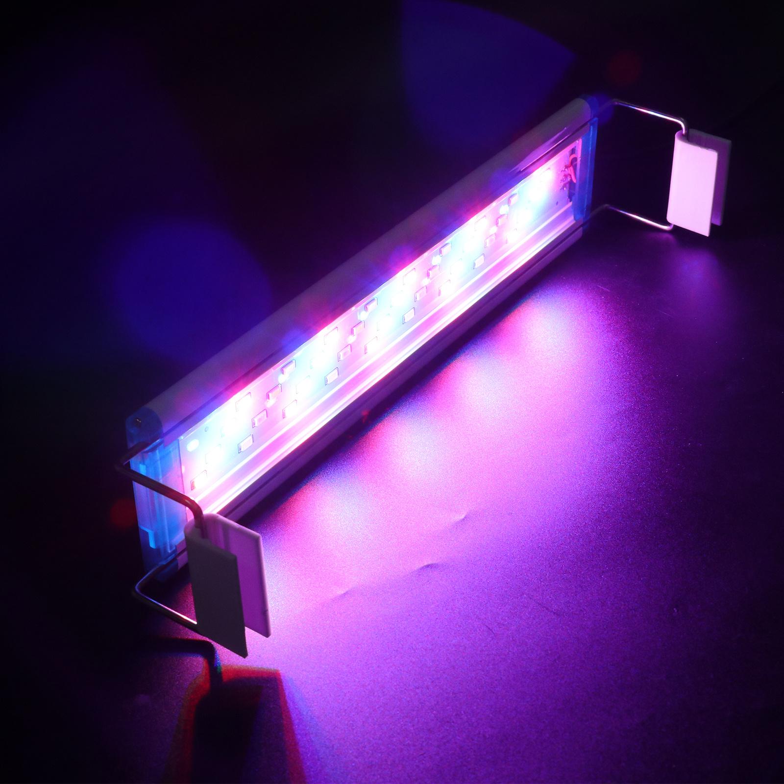 

1Pcs Fish Tank Lamp Modern Aquarium Light Beads High Brightness Reusable for Aquatic Plant Landscaping Creative LED Lamp EU Plug