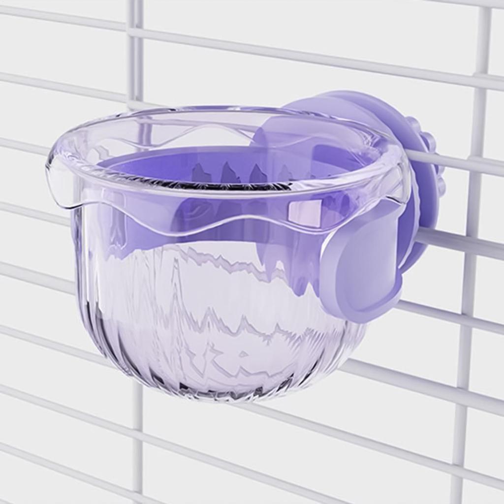 Bird Food Bowl Bird Dishes For Cage Small Anti-Spill Dish For Feeding Drinking Parrot Cockatiel Macaw Travel Carrier Indoor