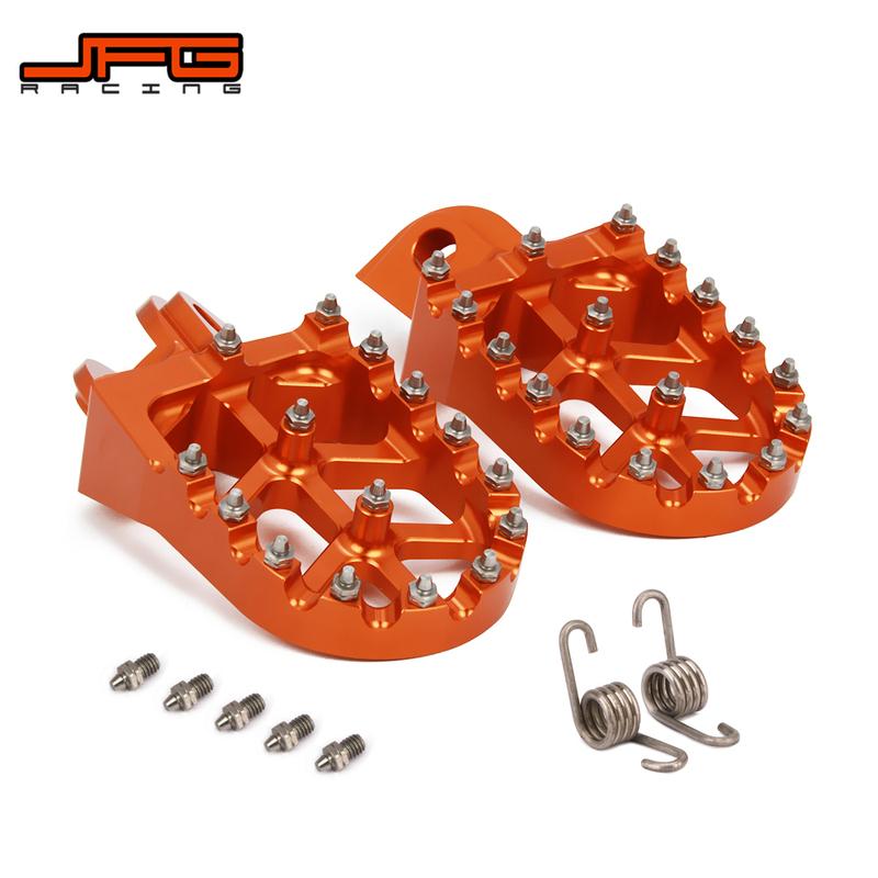 Motorcycle CNC Gear Shift Foot Lever Foot Pegs Rest Footrests Pedals Footpegs For KTM SX SXF XC XCW XCFW EXC MXC 125 150 250 JFG