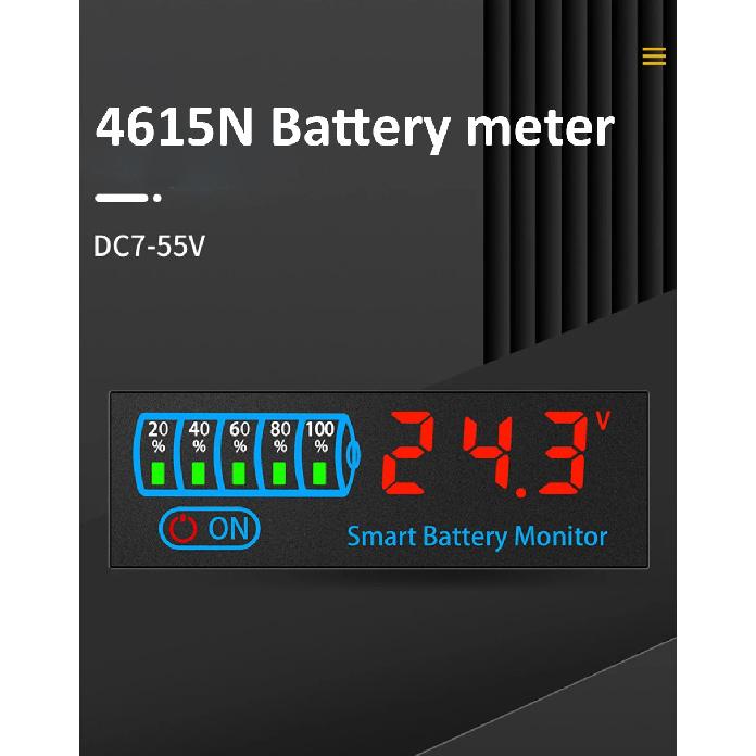 DC7-55V 3S-14S Battery Level Indicator 12V 24V 36V 48V 18650 Lipo Lithium Battery Capacity Board Voltage Battery Charging Tester