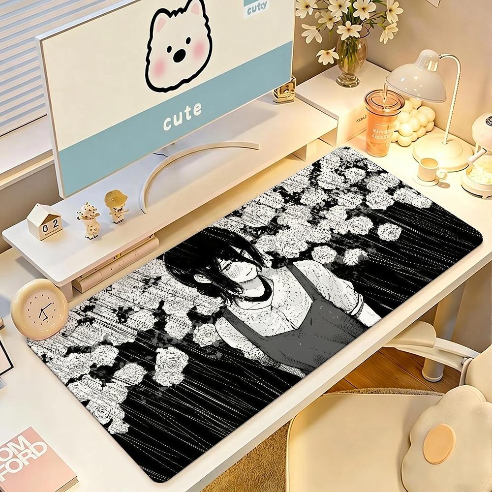 Adventure anime characters R-Reze Mouse Pad Square Office Gaming Desk Mat Waterproof Non-Slip Rubber Decorative