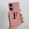 Case For Tecno Camon 20 Pro 4G Cute Initial Letters Liquid Soft Silicone Cover Shell For Tecno Camon 20 Pro CK7n CK6 CK6n Coque