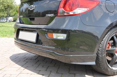 Rear Bumper Cover HB (Meliset, Paintable) for Chevrolet Cruze 2009-2015