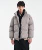Black Moment Wool Short Padded Jacket [Gray]