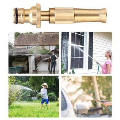 Gartenschlauch Schnellkupplungs-Set 3/4 Zoll 1/2 Zoll Massives Messing Gartenschlauchanschluss Schlauchgewindeanschlüsse Schnellkupplung