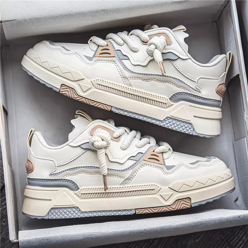 Nische 2024 Herren Winter Casual Höhenvergrößernde Trendige Flache Schuhe für Studenten