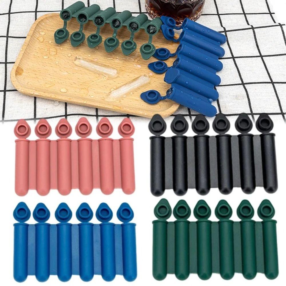 

Water Bottle Shape Ice Cube Tray 6 Cavity Ice Sticks Molds Ice Cube Molds Party
