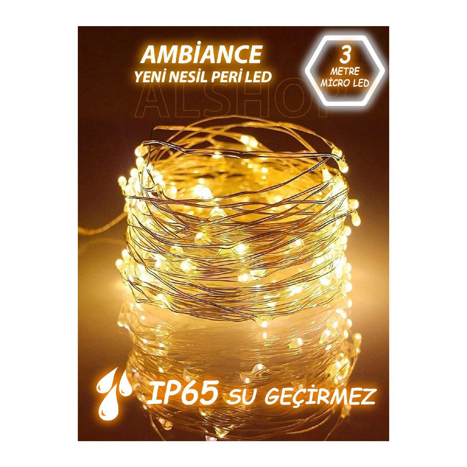 

New Generation 3 Meters 30 Leds Daylight Fairy Led Light белый