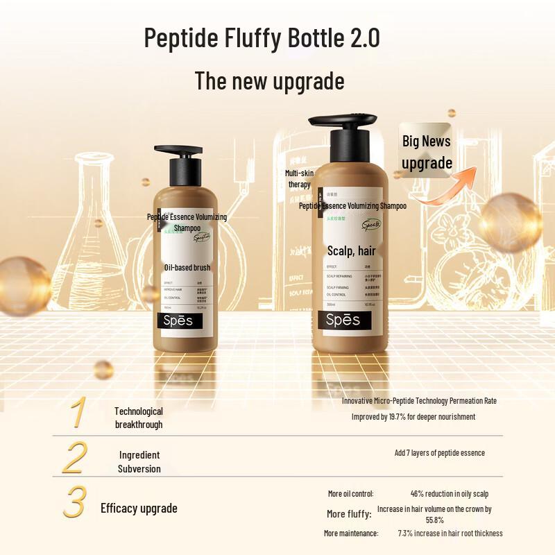 Spes Peptide Volumizing Oil Control Shampoo 300ml