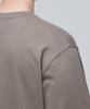 MUSINSA STANDARD Layered Crew Neck Long Sleeve T-Shirt_Long Length [Cocoa]