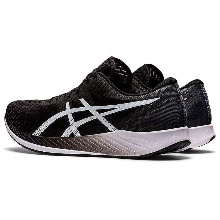 Asics Hyper Speed 1 Comfortable Fashionable Trendy Fabric Low Top Running Shoes Men sneaker Black White 1011B394-001