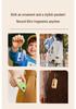 Retro Mini Keychain Camera: 1080P HD, Screen, Portable Thumb Toy