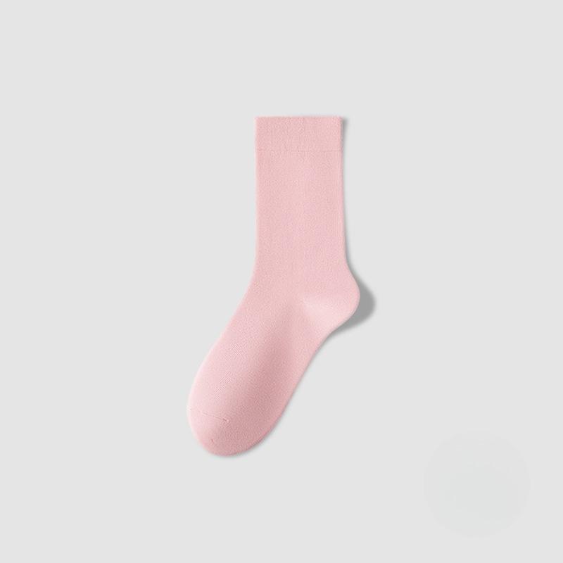 Pure Cotton Women's Sweat-absorbing Women's Socks, Postpartum Socks, White Pile Socks, Summer Thin Women's Socks