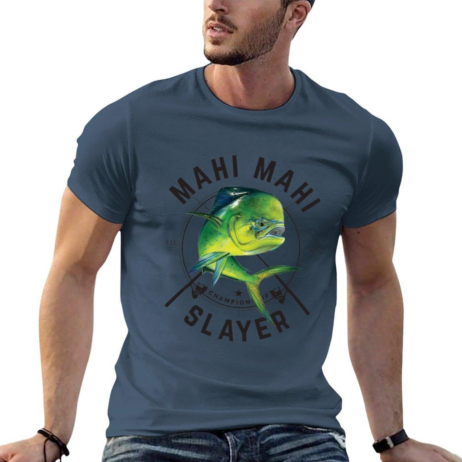 Mahi Mahi Slayer Tshirt Mechanic Work Tee Shirt S