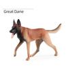 Solid Miniature Animal Model Realistic Dog Figurine Children's Toys   Collection