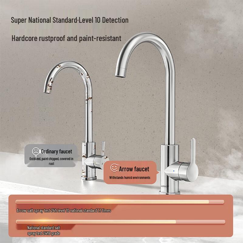 ARROW HS 360° Swivel Hot & Cold Kitchen Faucet