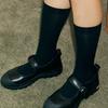 [IHM99015] Daily Stockings Knee Socks Black