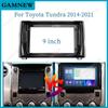 9 Inch Car Fascia Frame Adapter For Android Radio Dash Fitting Panel Kit Toyota Tundra 2014-2021