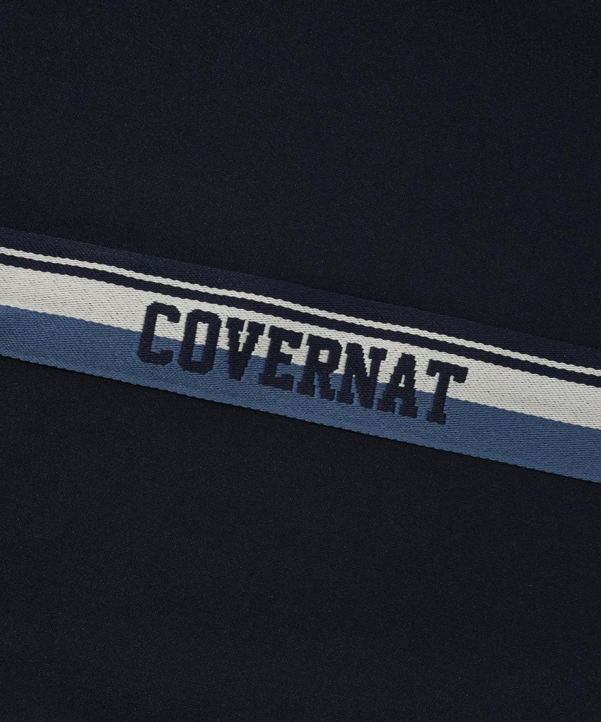 COVERNAT Retro Track Wide Pants Navy