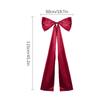 Velvet Bows For Christmas Tree Large Wreath Ribbon Velvet Bow Tree Topper For Kitchen Outdoor Farmhouse Wall Indoor Crafts Women