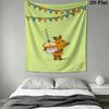 Die Maus Wall Tapestry Aesthetic Wall Hanging Printed Fabric Blanket Decorative Tapestries for Bedroom Living Room Home Decor