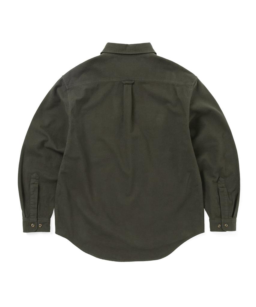 THISISNEVERTHAT Flannel Country Shirt Dark Olive