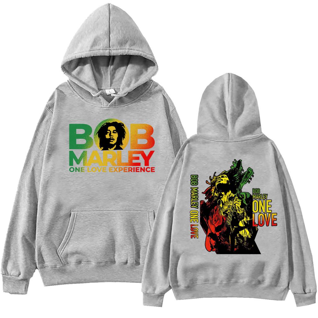 Bob Marley Hoodie Harajuku Hip Hop Pullover Tops Popular Music Sweatshirt Fans Gift Couple hoodie