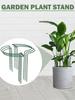 4/6pcs Decorative Plant Trellis Heart Shaped Metal Tomato Plant Cage Gardening Fixing Rod Equipment for Potted Plants Flowers