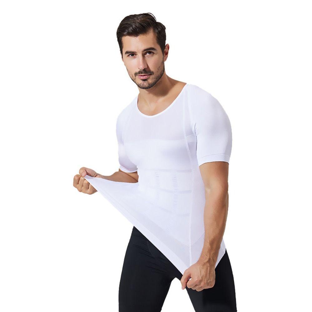 Tummy Control Body Shaper Men Thin Waist Trainer Top Simple Men's Underwear M