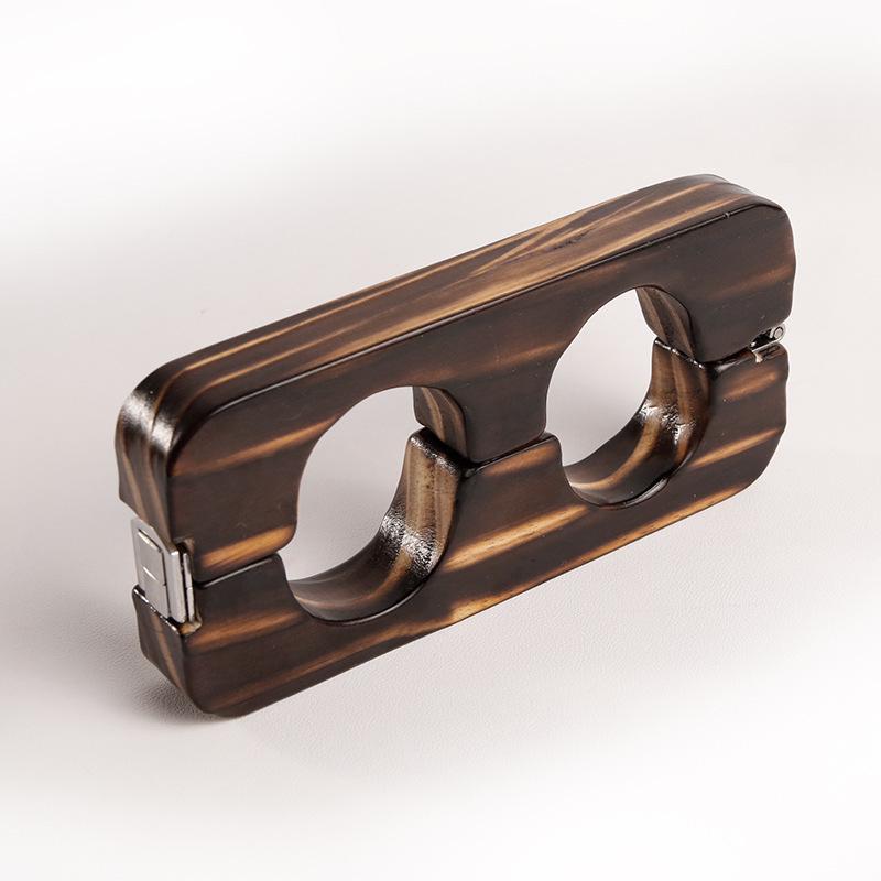 Wooden Erotic Restraint Cuffs: Hand & Foot Limb Restraint Props for Punishment Training
