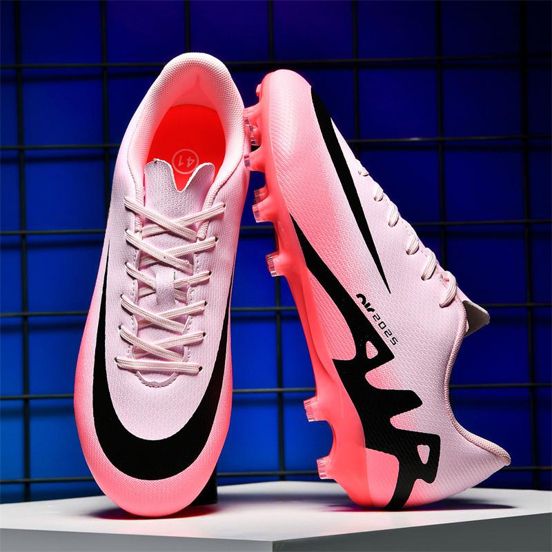 2286 Children's Football Shoes Adolescent Boys and Girls Student Broken Nails Adult Spikes Grass Sports Game Training Shoes