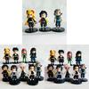 Demon Slayer Kimetsu No Yaiba Pvc Figure Set With Assembly For Anime Collectors And Cake Decor