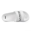 Li Ning Football Series Comfortable Fashion Shock Absorbing Non-Slip Wear-Resistant Slide Sandals Women Footwear White Black ASDR010-1