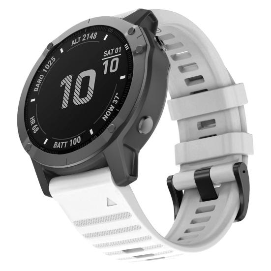 Watch Band Replacement Soft Silicone 22mm/26mm Quick Release Watchband Strap Garmin Fenix 6/Fenix6 Pro/Approach S60/Forerunner935/Forerunner945/Fenix5