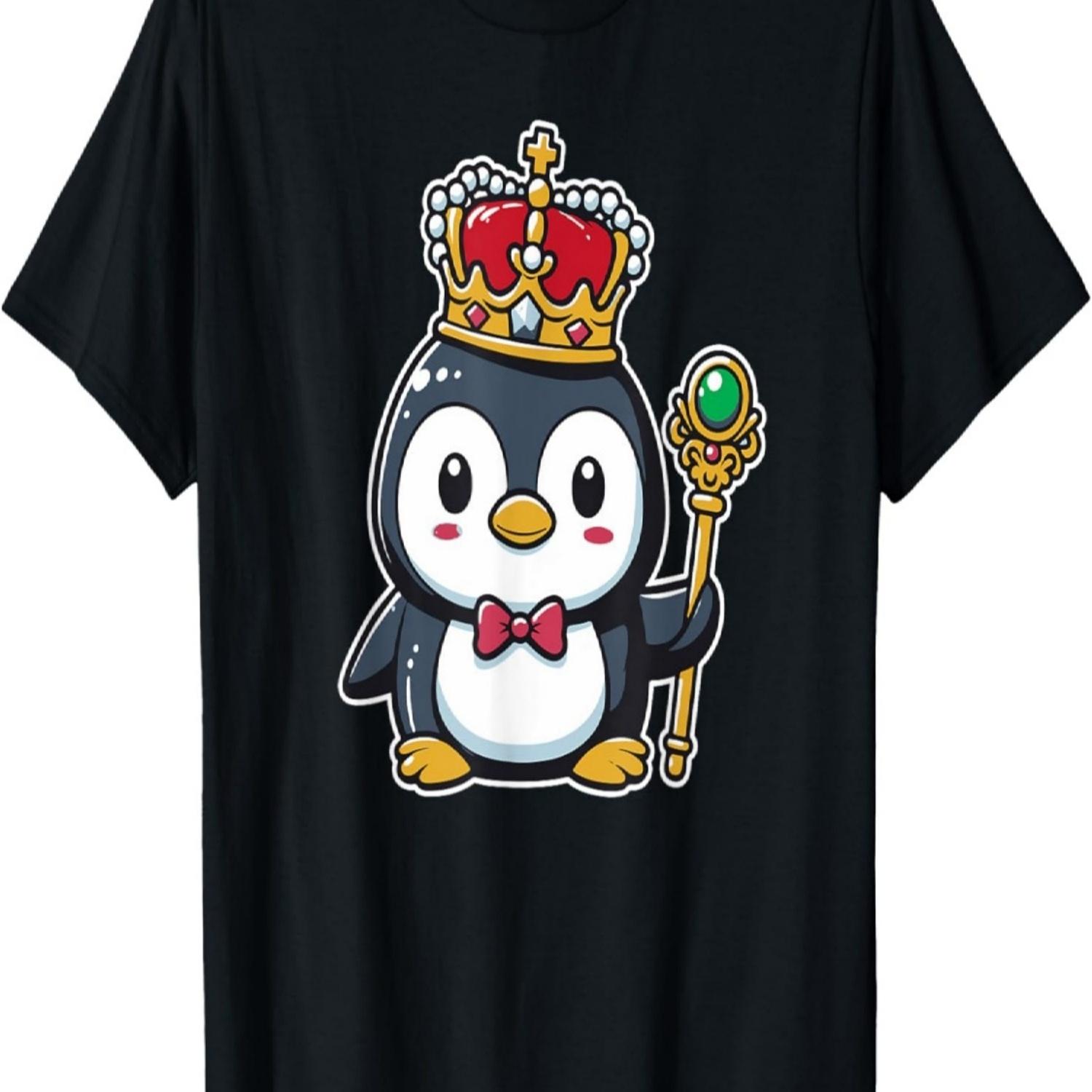 

Cute Little King Penguin T-Shirt S чёрный