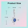 Genuine Copper Star Zodiac Signs 12 Constellation Pendant Piece Suitable For Authentic Bracelet Style For Woman Jewelry Creation Fashion Pendant
