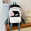 Junior high school schoolbag Korean version ins milk yellow Mori versatile high-value girl backpack high school student backpack
