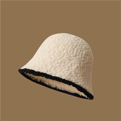 Spring and Summer Hollow-Out Knit Bucket Hat for Women, Breathable Sun Hat, Versatile Outdoor Fisherman Hat Casual Beach Sun Hat
